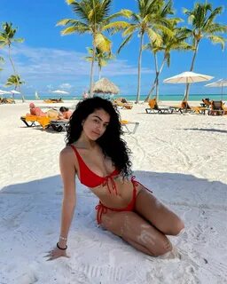 MALU TREVEJO in a Red Bikini - Instagram Photos and Video 12