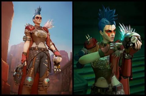 Detailed Fan Art Released for Junker Queen, Overwatch's Pote