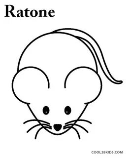 Dibujos de Ratones para colorear - Páginas para imprimir gra
