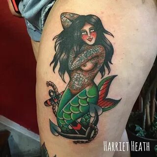Tattoo uploaded by Robert Davies * Mermaid Tattoo by Harriet