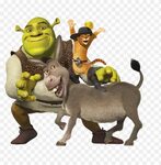 shrek and donkey png PNG image with transparent background T