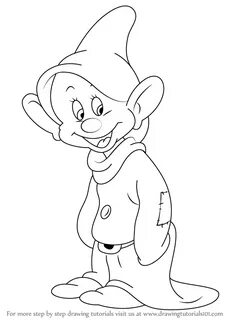 Learn How to Draw Dopey Dwarf from Snow White and the Seven 
