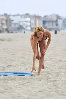 ESTELLA WARREN in Bikini at Venice Beach - HawtCelebs