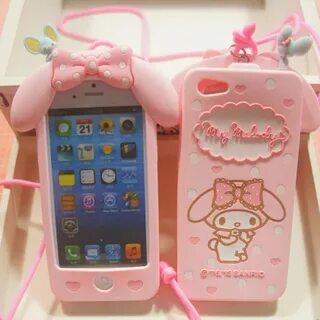 Kawaii cute pink mobile phone shell from Women Fashion in 20