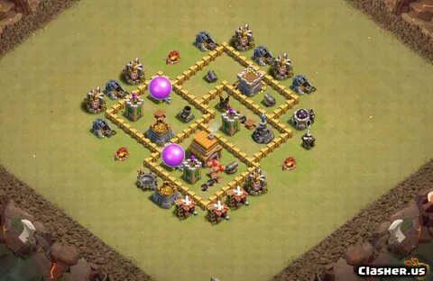 Copy Base Town Hall 5 Best TH5 War Base Anti GiLoon 2019 Wit