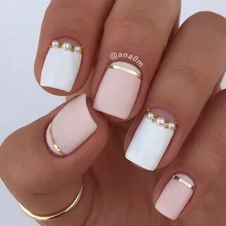 63 Pretty Nail Art Designs for Short Acrylic Nails - Page 2 