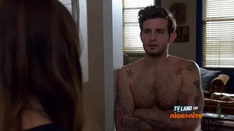 MALE CELEBRITIES: Nico Tortorella shirtless showing off his 