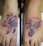 60 Beautiful Lily Tattoo Ideas Lily tattoo, Hummingbird tatt