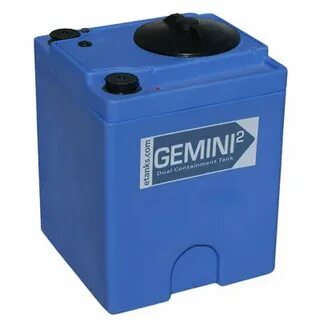Gemini 01-1073 Dual Containment Tank for Chemical Feed Syste