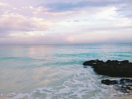 Pastel ocean aesthetic Beach, Scenery, Ocean