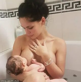 Love Island's Emma-Jane Woodhams posts candid breastfeeding 