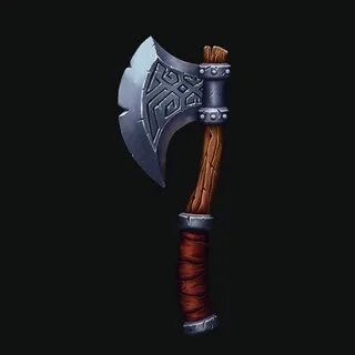 Stylised Viking Axe - Revisit, Harry Stringer Axe, Weapon co