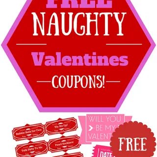 FREE Naughty Valentines Day Coupons for your Bae! - Kaila Yu