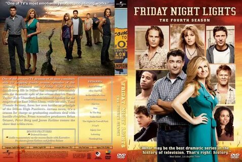 Friday Night Lights - Season 4- TV DVD Custom Covers - FNL-S