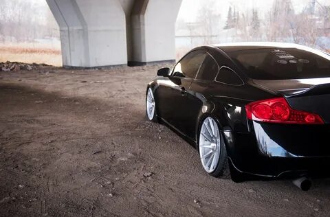 Stance is Everything: Black Infiniti G35 Built to Impress - 