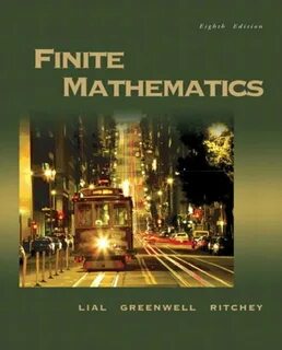 Finite Mathematics (8th Edition) - Ibspot.com