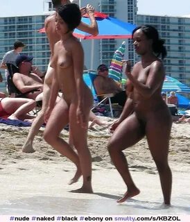 #nude #naked #black #ebony #nudist #beach smutty.com