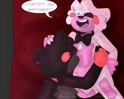 Lefty x Helpy Stomach kisses by NekoSugarStar Fnaf drawings,