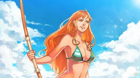 Pa. Pigling - One piece nami fanart