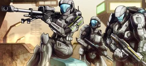 HALO - Squad 'Graves of Ghosts' by biduke Halo armor, Halo, 