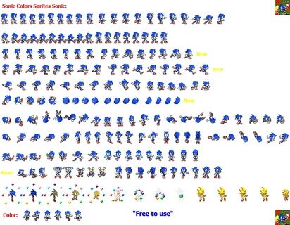 Sprites Sonic Related Keywords & Suggestions - Sprites Sonic