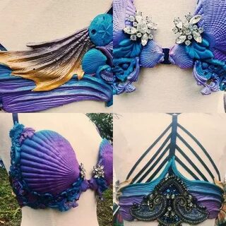 Custom Silicone Mermaid Bra Etsy Mermaid bra, Mermaid costum