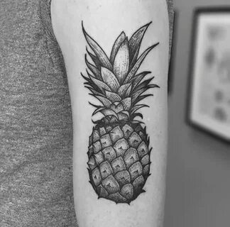 geometric tattoos Pineapple tattoo, Pinapple tattoos