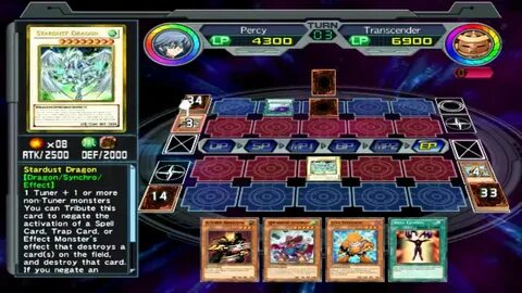 Yu-Gi-Oh! 5D's Master of the Cards / Duel Transer Wii gamepl