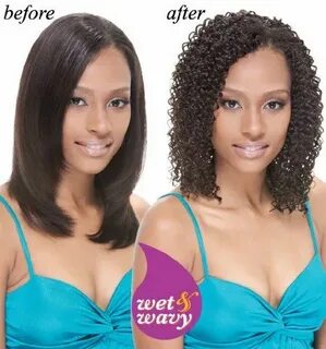 Janet Collection Indian Remy Afro Jerry Weave 10inch 1 Jet B