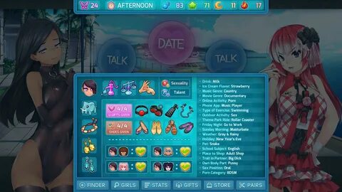 HuniePop 2: Double Date Abia Favorites Guide - Hey Poor Play