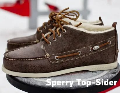 Блог :: Зимняя обувь Sperry Top-Sider