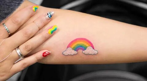 20 Best Rainbow Tattoo Ideas You Have To See To Believe! - T