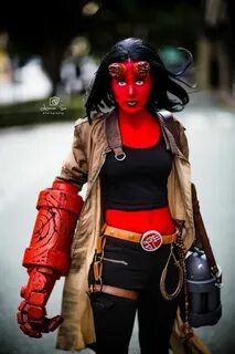 Genderswap Hellboy Cosplay Cosplay woman, Cosplay costumes, 