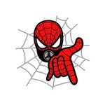 Человек-паук SVG Резка файлов Человек-паук Цифровой клип Ets