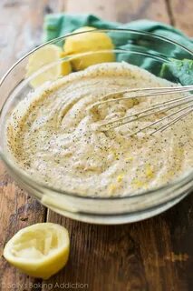 Greek Yogurt Lemon Poppy Seed Pancakes - Sally's Baking Addi