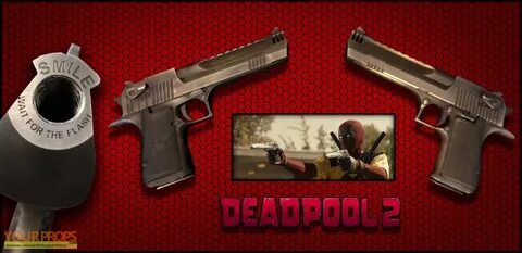 Deadpool 2 Deadpool's (Ryan Reynolds) Twin IWI Desert Eagle 