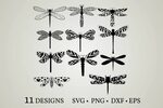 Dragonfly Bundle Graphic by Euphoria Design - Creative Fabri