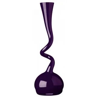Средняя фиолетовая ваза Swing средняя Декоративные вазы Пода