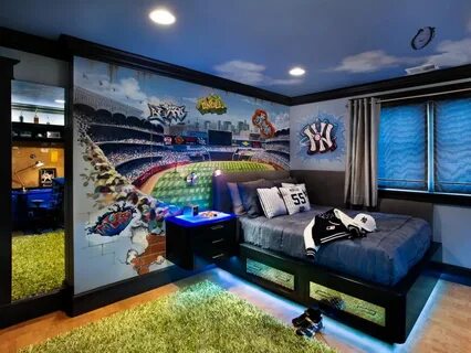 20 Ideas for Kids' Bedroom Themes HGTV Boys room wallpaper, 