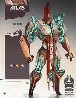 ArtStation - Warframe: Atlas Deluxe Skin Contract Concept Ar