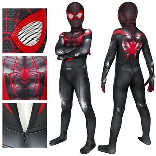 Spider Man Miles Morales Outfit, Spider Man Miles Morales In