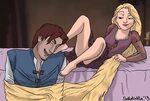 Rapunzel tickles Flynn by solletickle on deviantART Rapunzel
