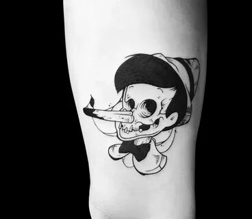 Pinocchio tattoo by Roy Tsour Photo 29714