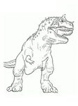Carnotaurus 4 Coloring Page - Free Printable Coloring Pages 