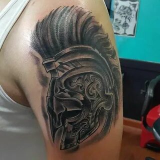 Spartan tattoo Black & grey Spartan tattoo, Tattoos, Sleeve 