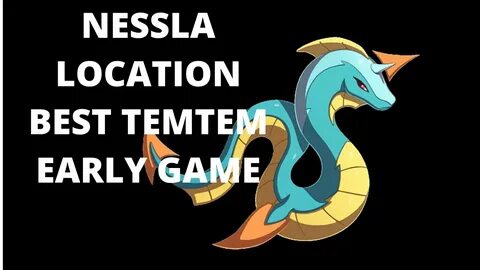 Best Temtem Early Game Nessla Water and Electric Dragon - Yo