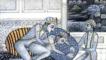 Drawn Ero and Porn Art 1 - Indian Miniatures Mughal Period -