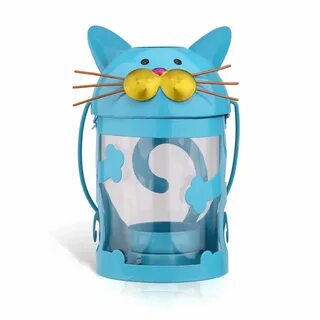 TOOARTS Cat candle Holder Hurricane lamp Practical and Creat