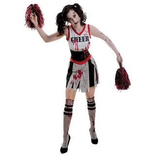 Buy zombie cheerleader outfit cheap online