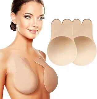 Adhesive OFFicial Bra Push Up Invisible Reusable Strapless Stick Silicone. 